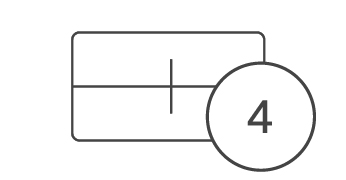 Żeliwne ruszty  4 częściowe