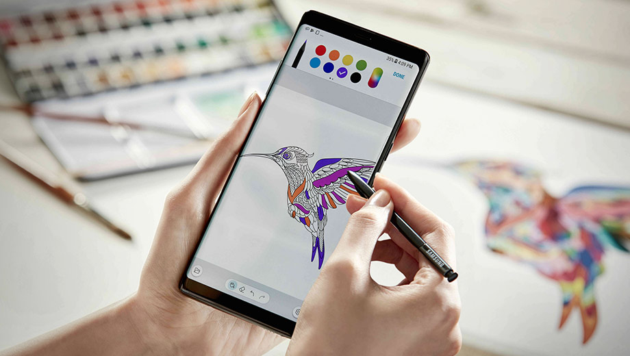 Samsung Daj się wciągnąć w kolorowanie