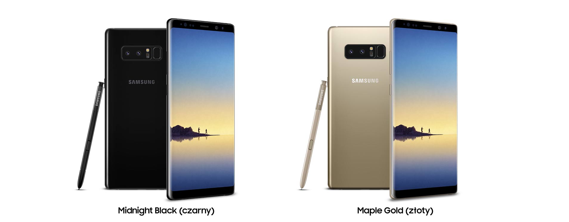 Samsung Galaxy Note8 Kolory