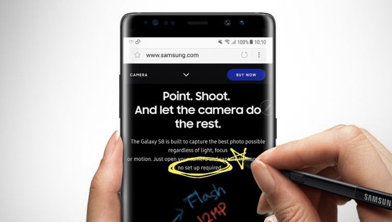Samsung Uchwyć i dodaj notatkę