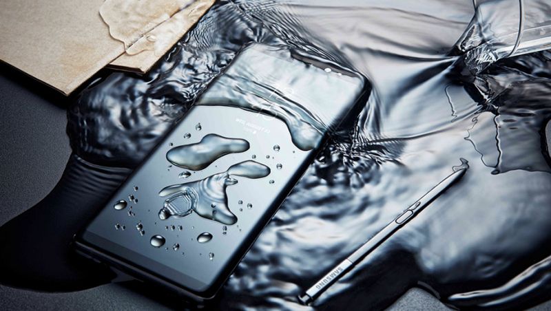 Samsung Odporność na wodę i pył