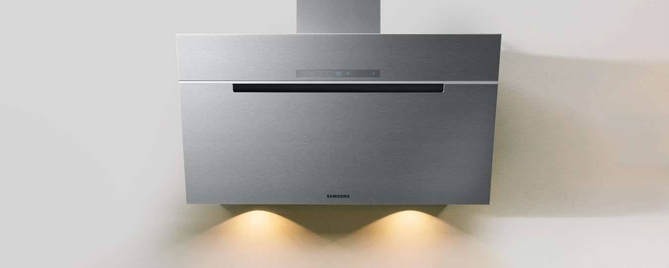 Wygoda i design okapów Samsung