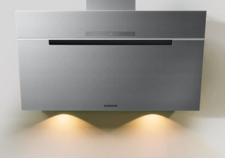 Wygoda i design okapów Samsung