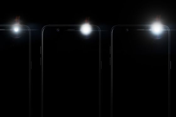 Samsung Regulowana jasność błysku lampy