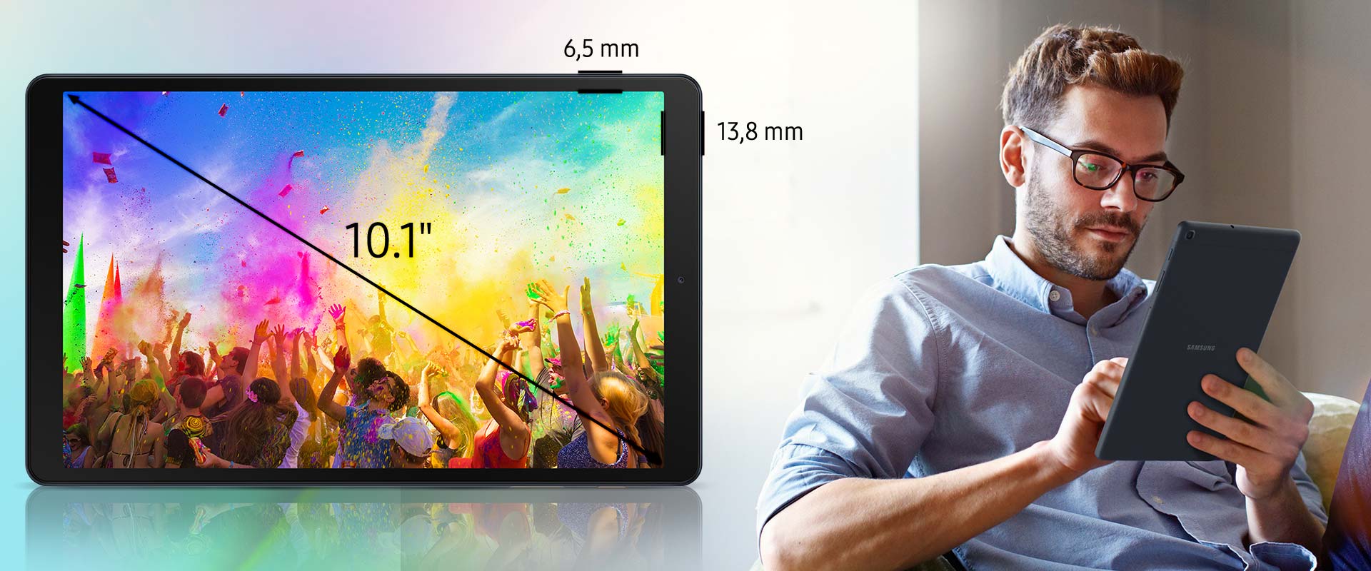 Samsung Kafel 1920x800 Rozrywka Tab A10