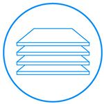 Samsung Wytrzymałe półki. Metalowe wykończenie
