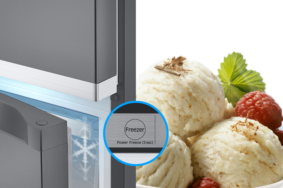 Samsung Power Freeze. Szybkie zamrażanie produktów