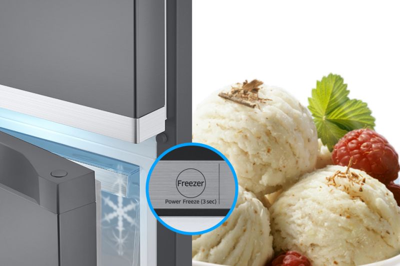 Samsung Power Freeze. Szybkie zamrażanie produktów