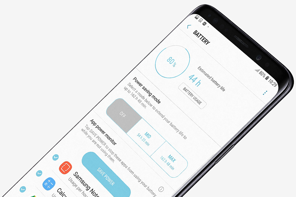 Samsung Zoptymalizowane zużycie energii