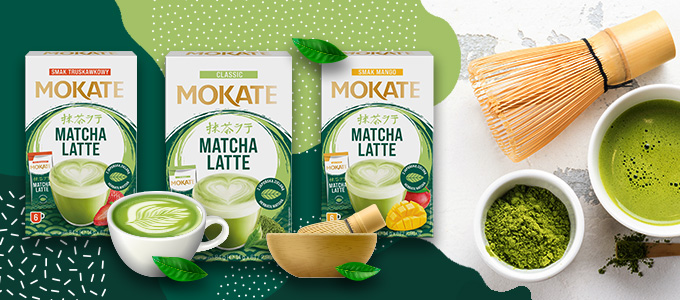 Mokate Matcha Latte O Smaku Truskawkowym Napój Kawowy 6 Szt - Morele.net