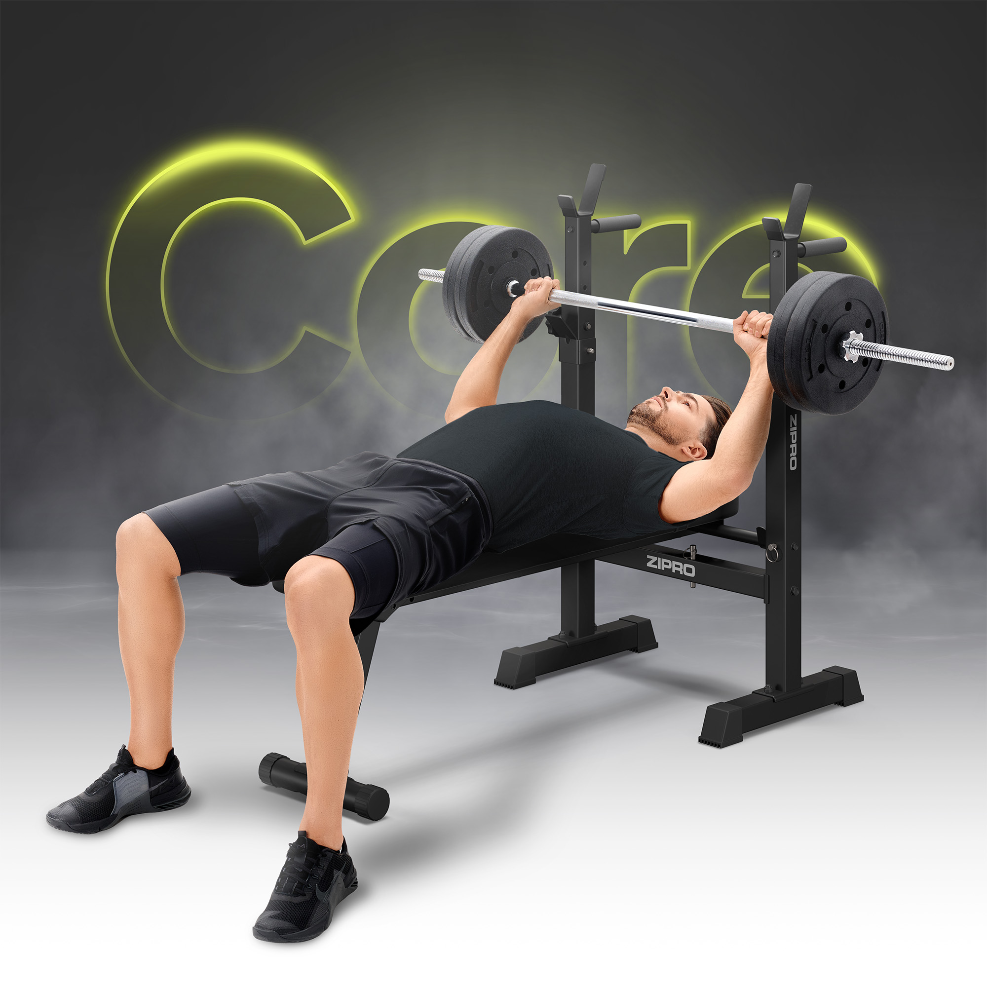 Stabilna konstrukcija ZIPRO Core klupe