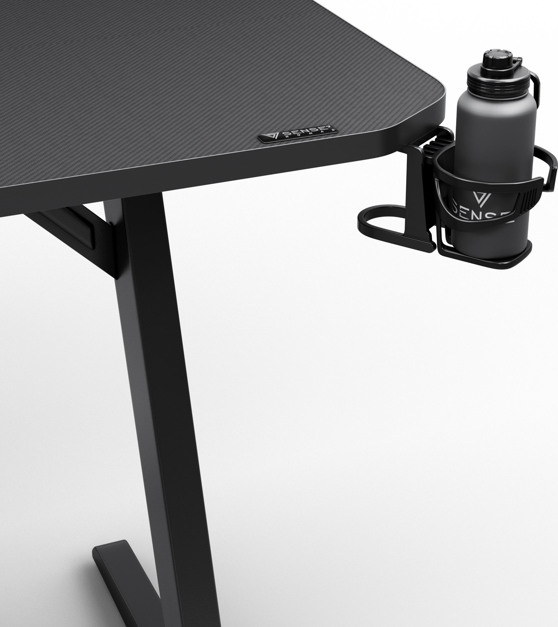 Sense7 NOMAD Gaming Desk Cup and headphone holders