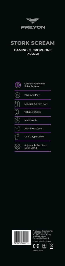 PREYON Stork Scream komplet