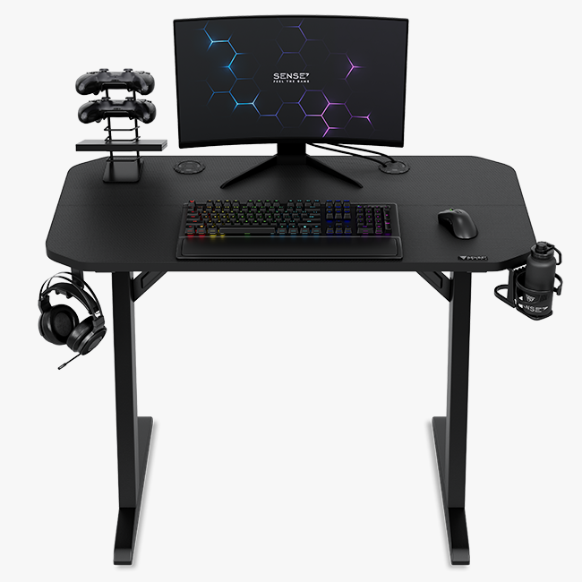 SENSE7 Nomad Basic Gaming Stol - karbonska završna obrada