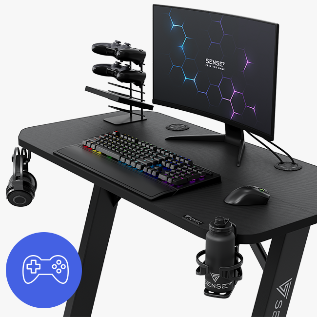 SENSE7 Nomad Basic Gaming Stol - nosač za slušalice