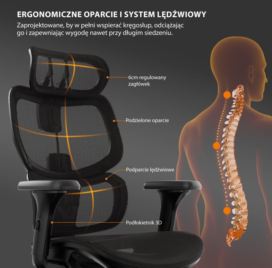 Prozračnost SENSE7 Nobu stolice