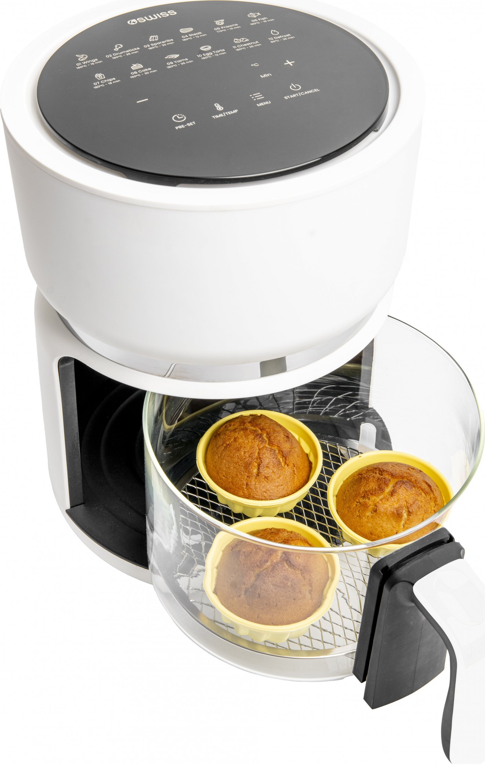 Uporabniška nadzorna plošča cvrtnika 4Swiss ABB-G24 Pure Glass