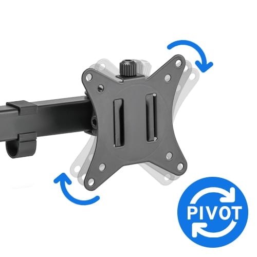 Namestitev nosilca SENSE7 FLOAT s sponko na mizo