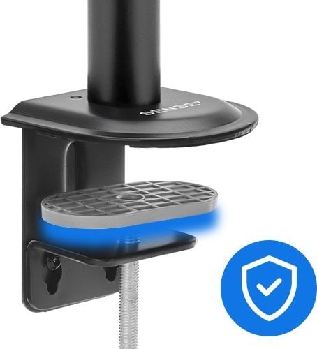 Dva načina montaže nosilca SENSE7: primež ali vrtanje