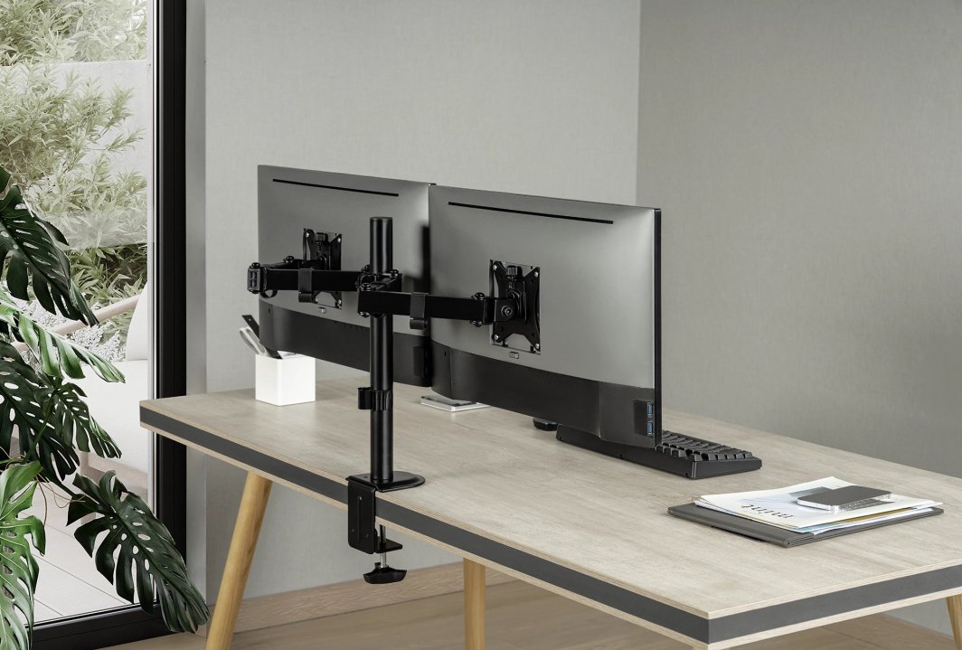 Nosilec SENSE7 FLOAT DOUBLE za dva monitorja