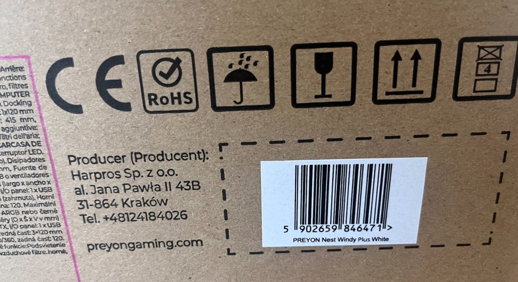 PREYON Nest Windy+ organizacija kablov