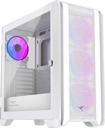 PREYON Nest Windy+ case with ARGB fans