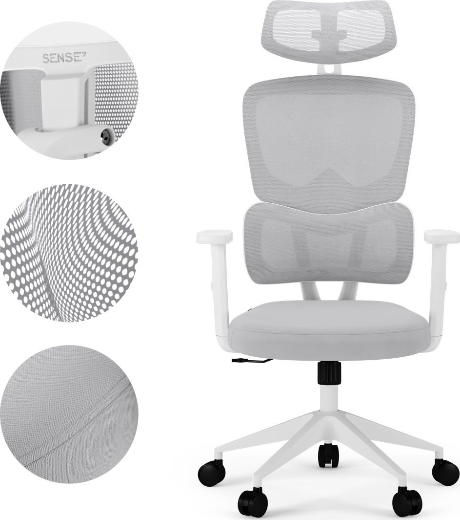 Kotači od kaučuka na stolici SENSE7 VENO