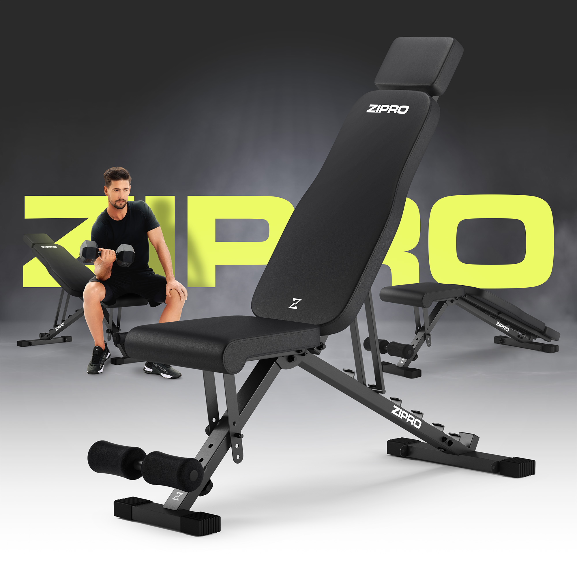 Sklopiva klupa za teretanu