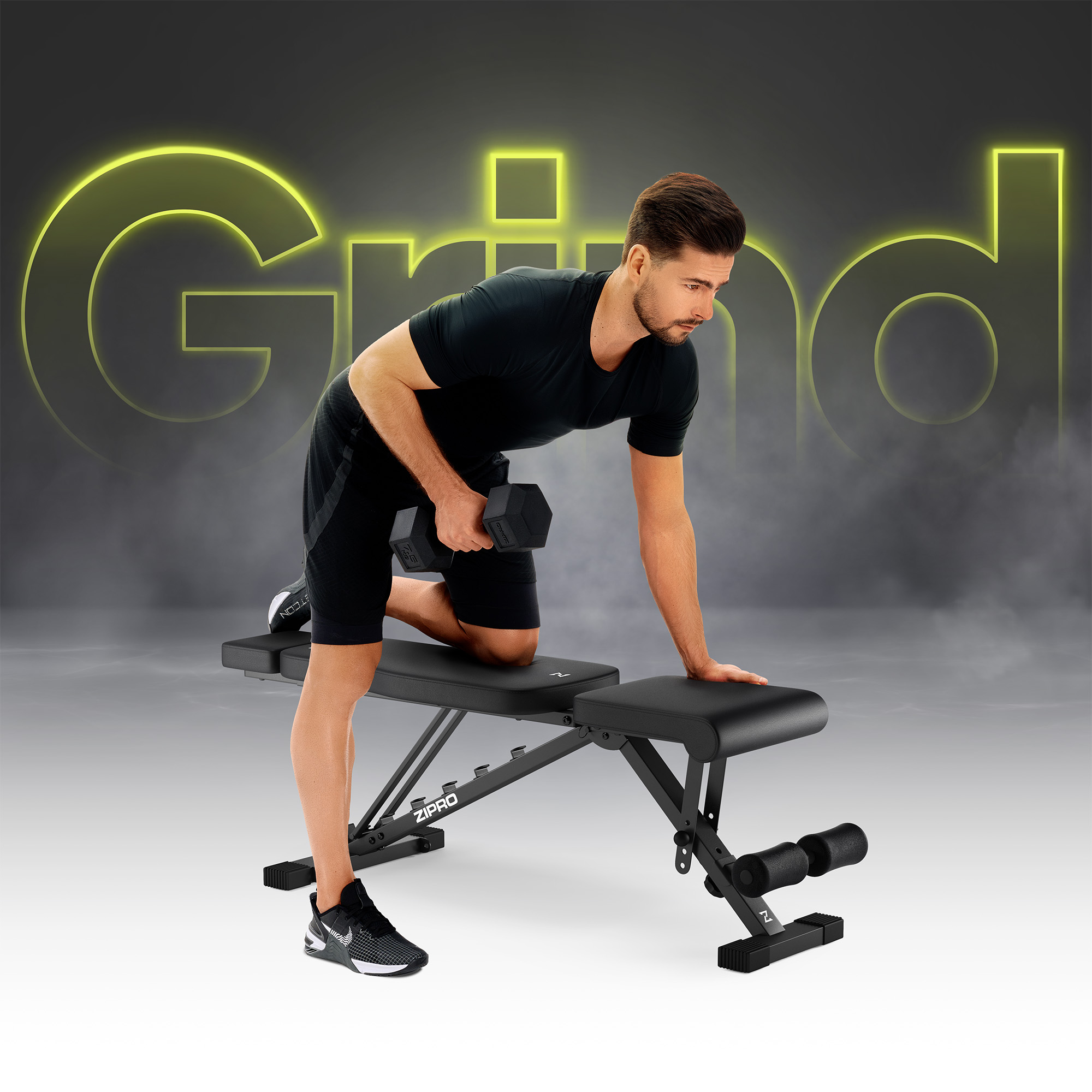 Čvrsta konstrukcija klupe