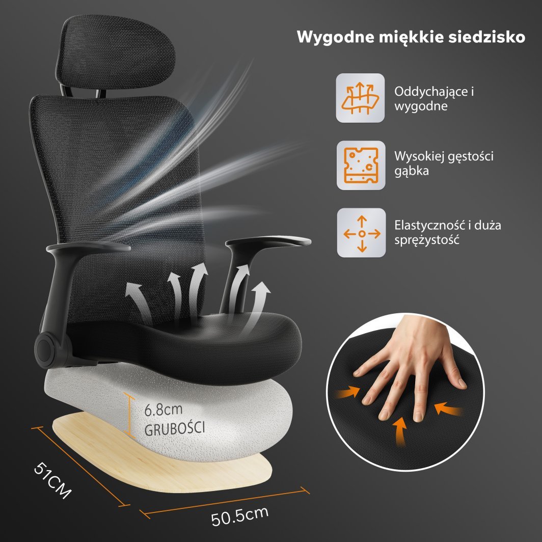 SENSE7 NOXO stolica - ergonomska potpora