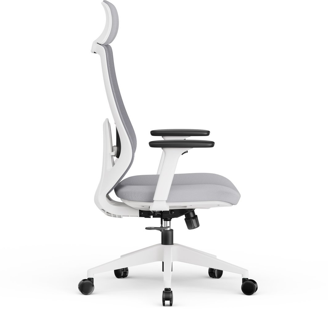 Sense7 Nakai ergonomska uredska stolica - bočni pogled