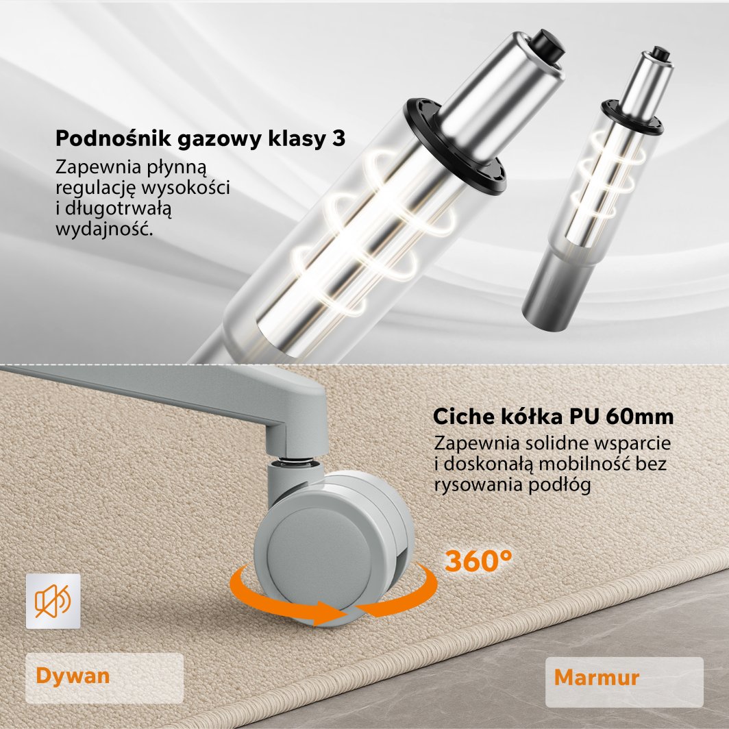 3D nasloni za ruke SENSE7 Moyo stolice