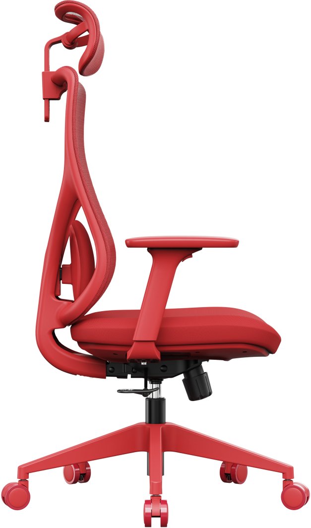 Detalj petokrakog postolja i kotača SENSE7 Moyo stolice