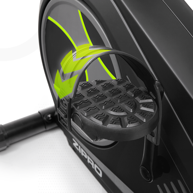 Prikaz ergonomskog sjedala i pedala Zipro Glow
