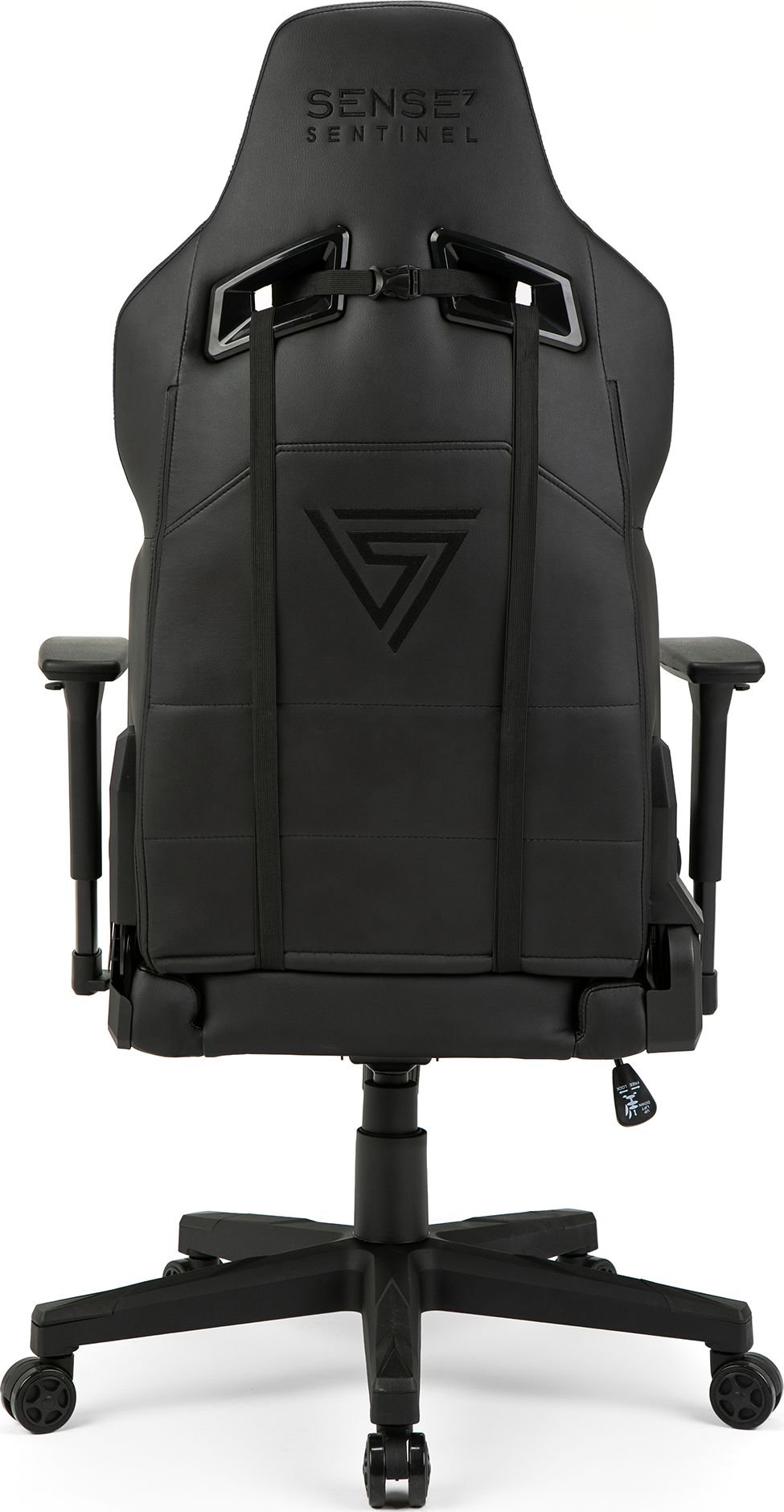 Robustna jeklena konstrukcija stola