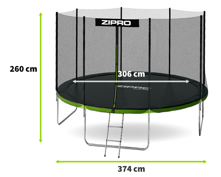 ZIPRO Trampolina Jump Pro