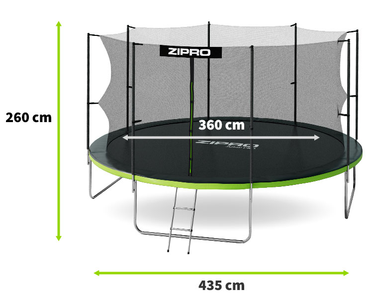 ZIPRO Trampolina Jump Pro